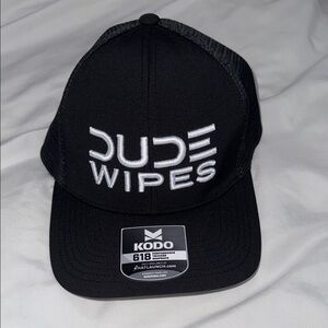 Black Dude Wipes Trucker Hat